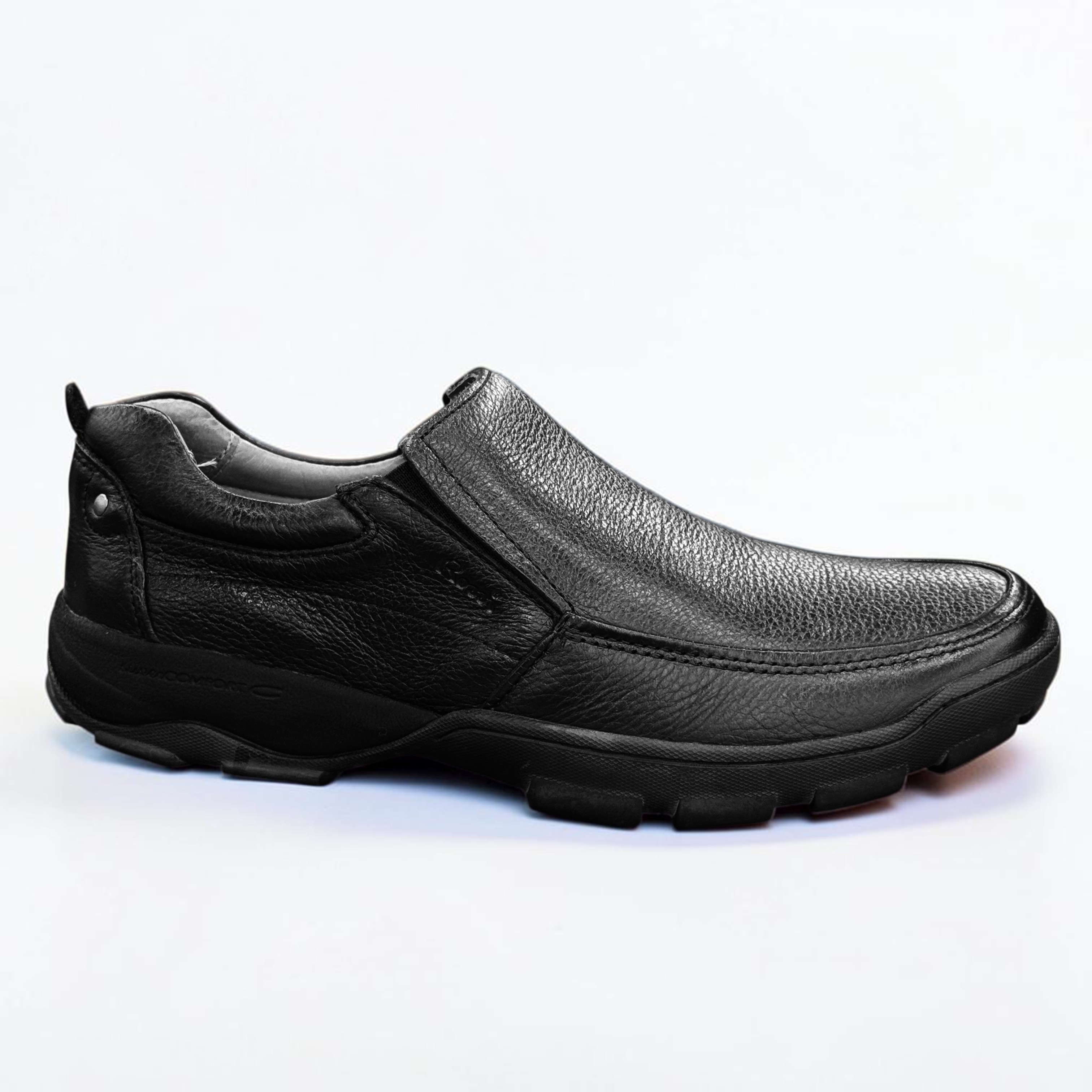 ZAPATO ROSSI CASUAL SIN TRENZAS NEGRO