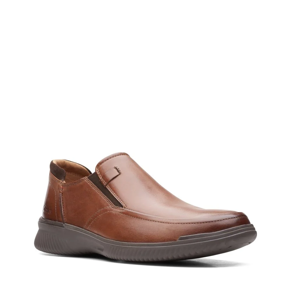 ZAPATO CLARKS CASUAL MARRON COLONIAL SIN TRENZAS
