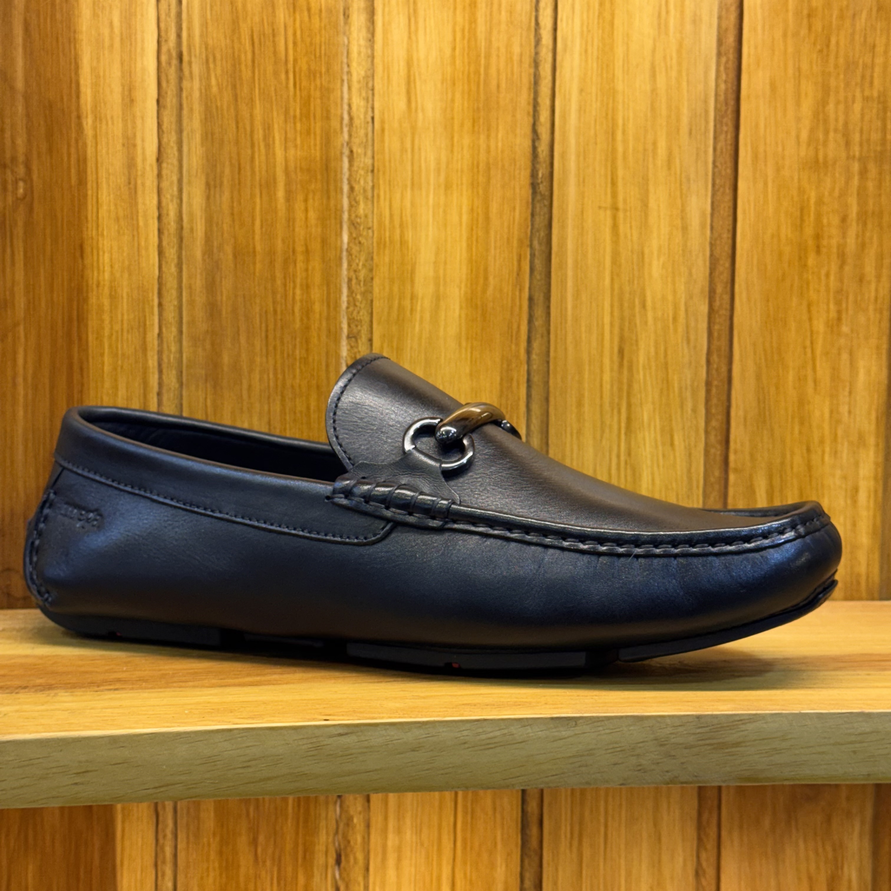 ZAPATO CASUAL MEGA MOCASÍN NEGRO