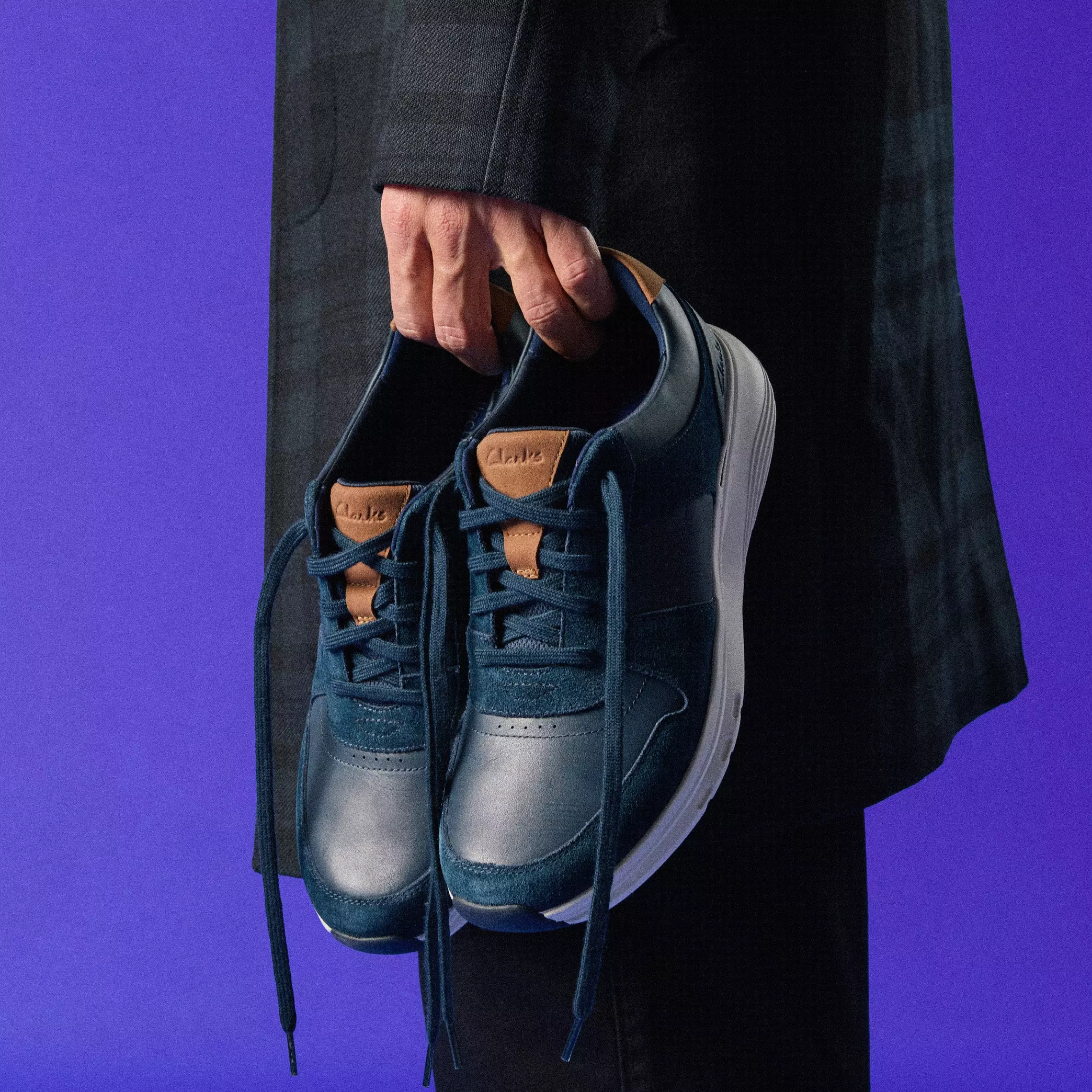 ZAPATO CLARKS DE PORTIVO CASUAL AZUL