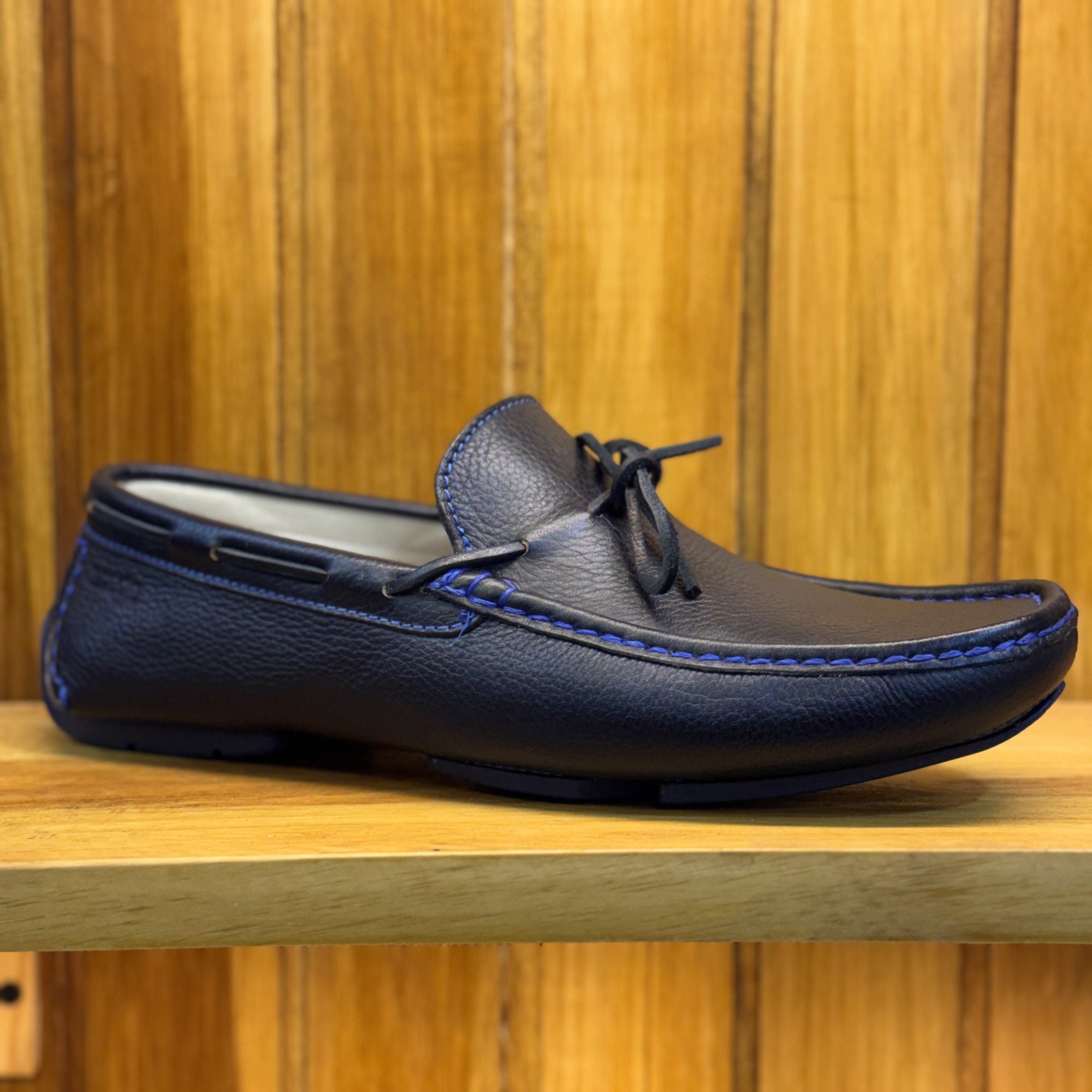 ZAPATO CASUAL MEGA MOCASÍN AZUL