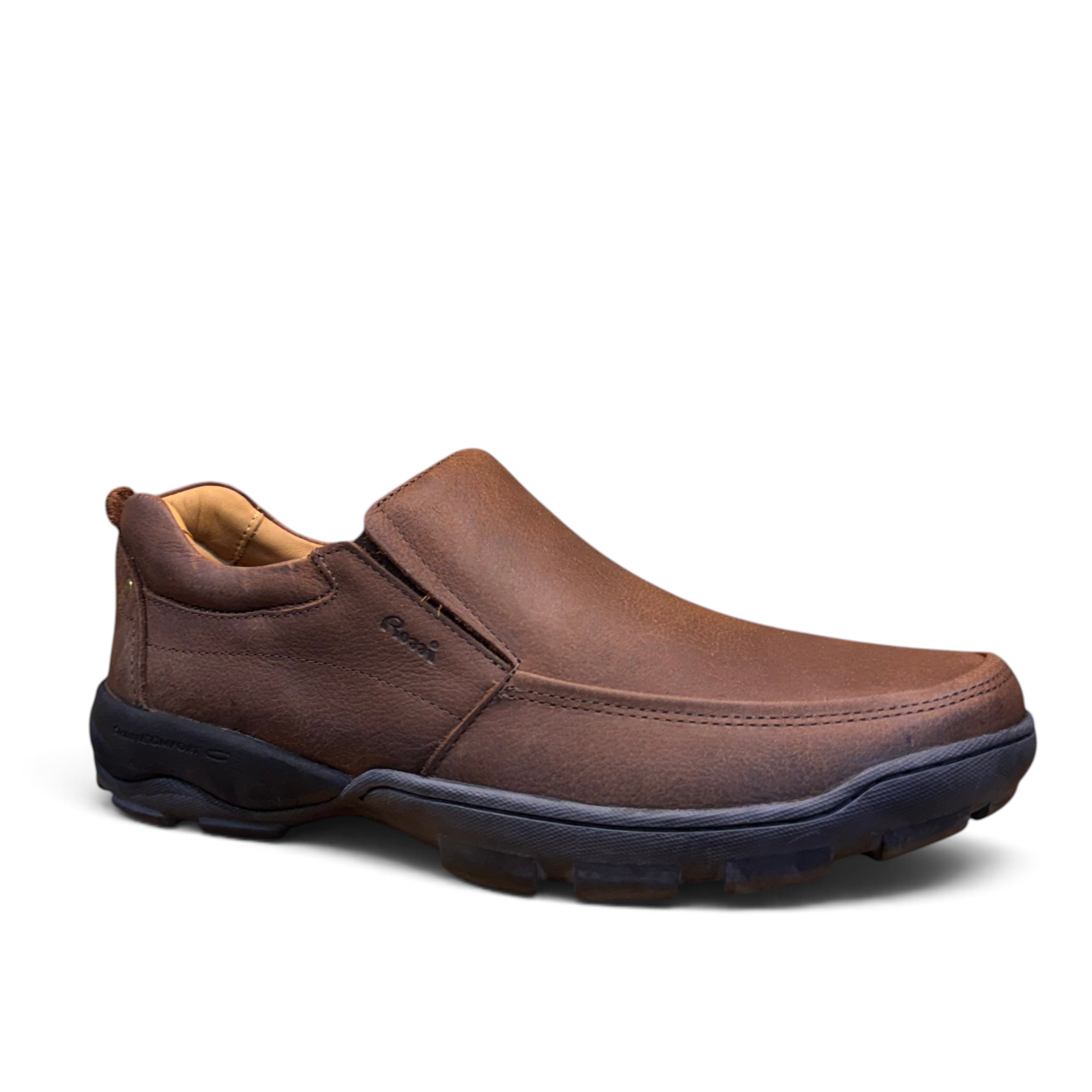 ZAPATO ROSSI CASUAL SIN TRENZAS MARRON
