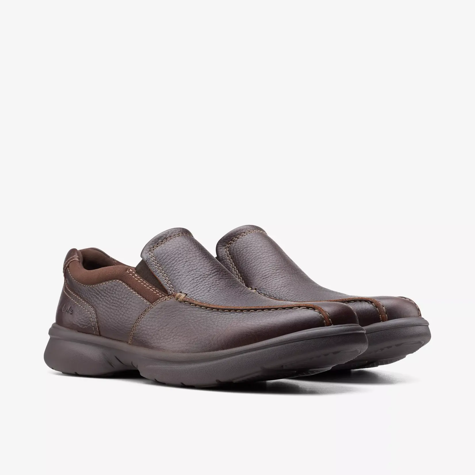 ZAPATO CLARKS CASUAL MARRON SIN TRENZAS