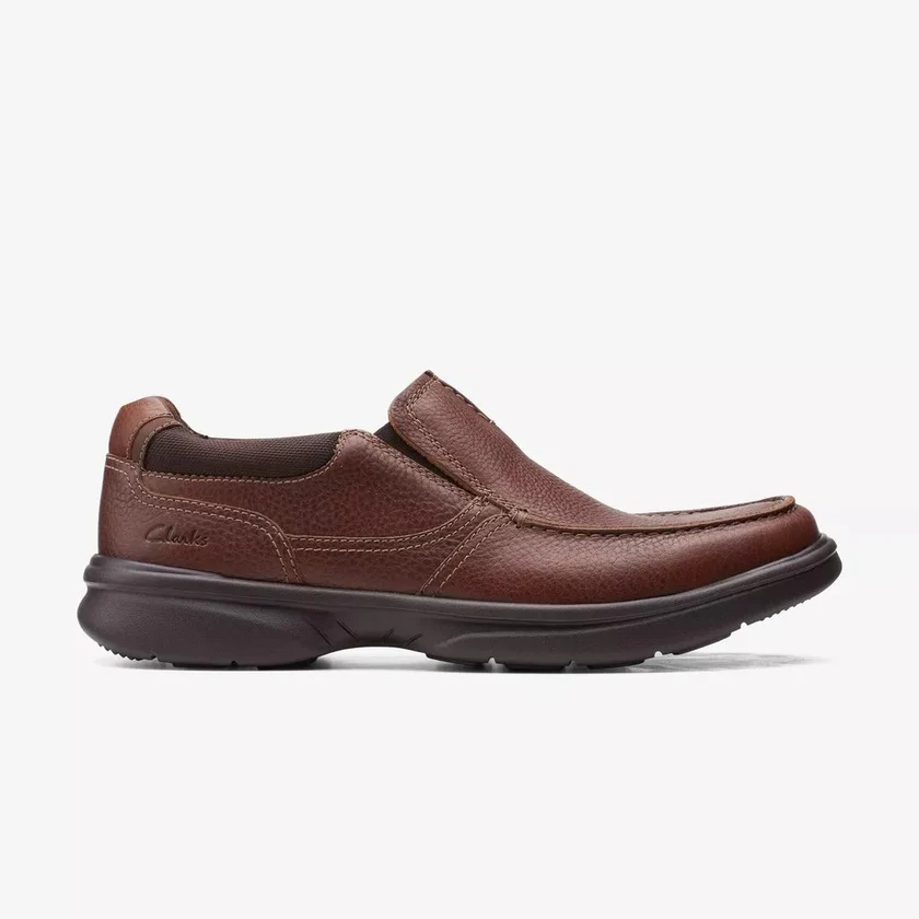ZAPATO CLARKS CASUAL MARRON SIN TRENZAS