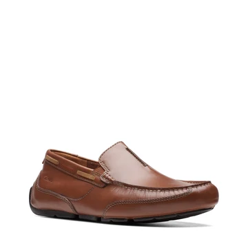 MOCASIN CLARKS CASUAL MARRON COLONIAL