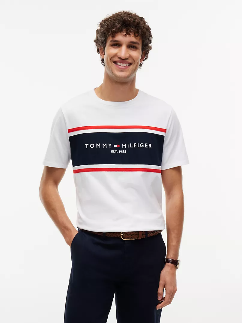 Franela Tommy original block stripe