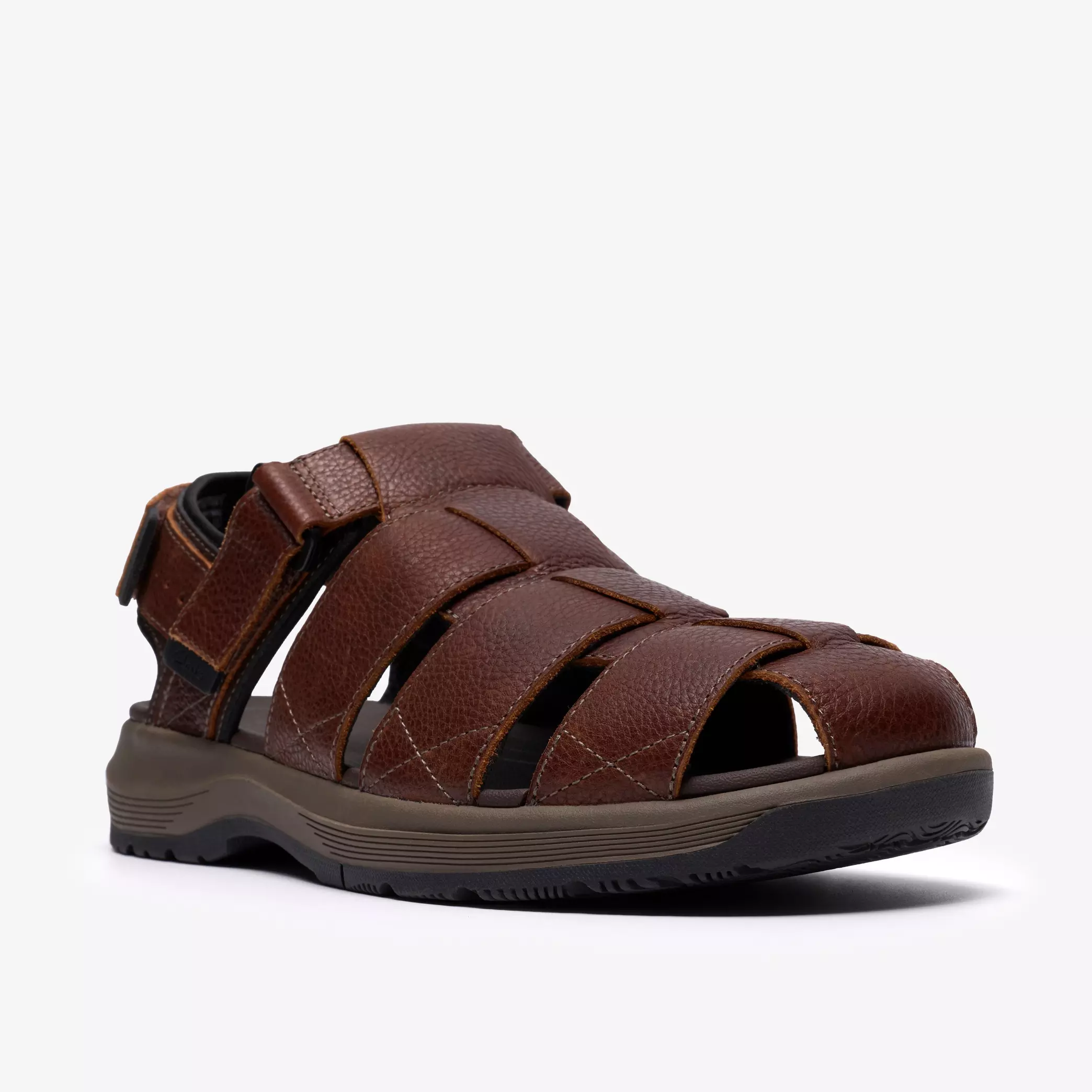 SANDALIA CLARKS MARRON ( ANTIRESBALANTE )