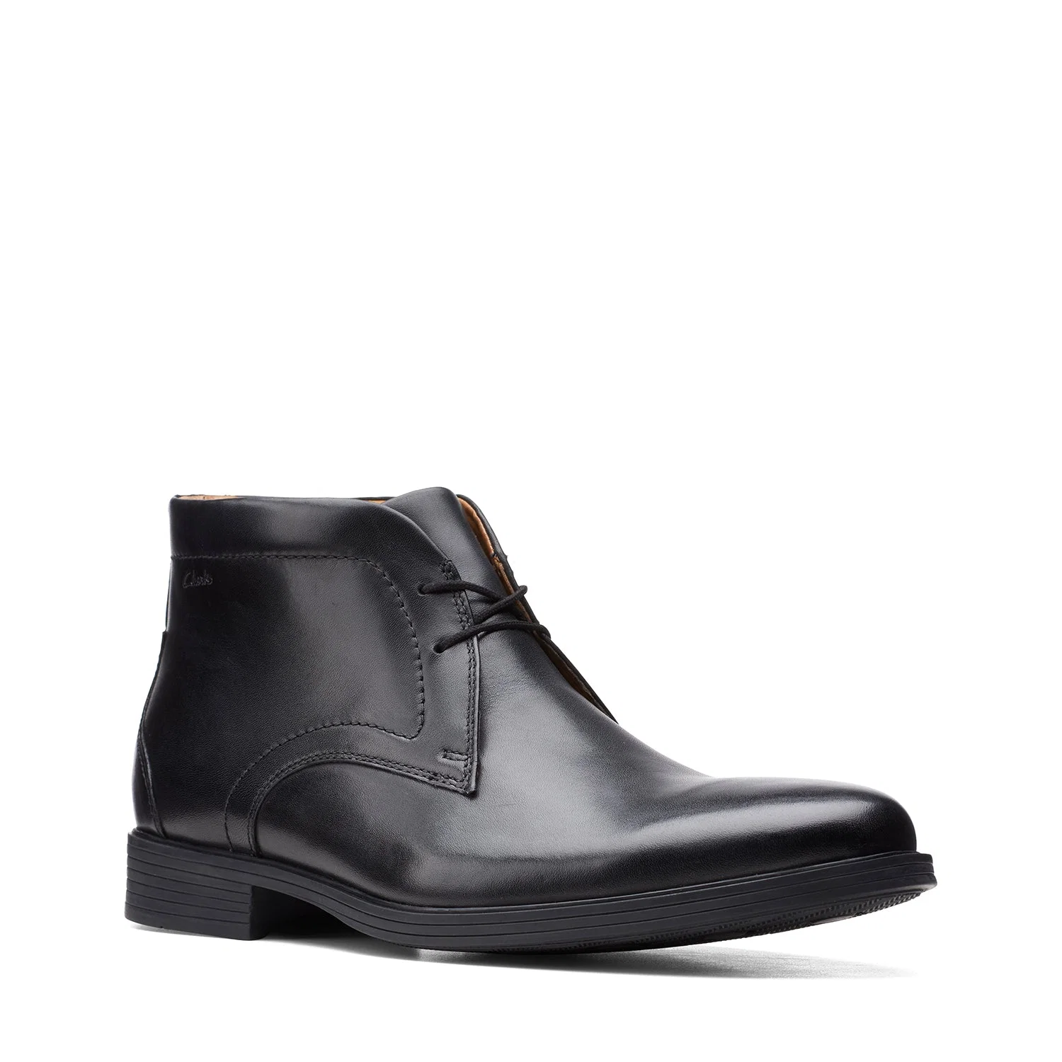 BOTAS DE VESTIR CLARKS NEGRO